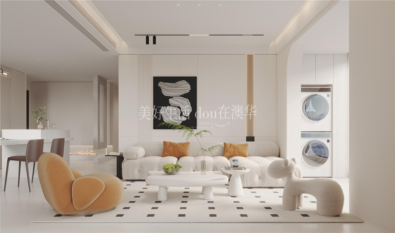 城投聯(lián)投譽(yù)江南裝修效果圖,現(xiàn)代極簡,武漢裝修設(shè)計