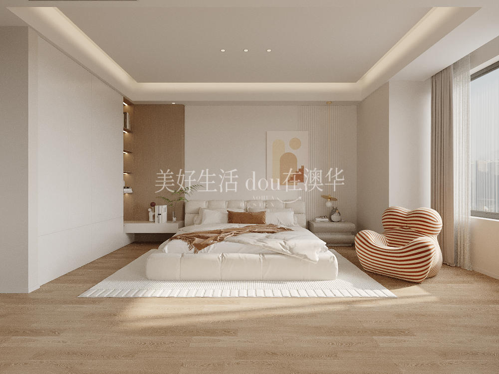 城投聯(lián)投譽(yù)江南裝修效果圖,現(xiàn)代極簡,武漢裝修設(shè)計